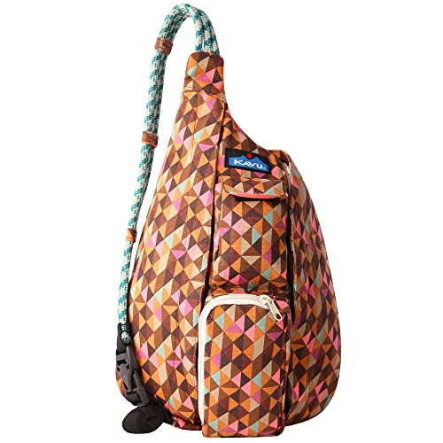 KAVU Little Feller Duffle-Bag, umwandelbarer Rucksack mit abnehmbaren Schultergurten, Jumble Dash von KAVU