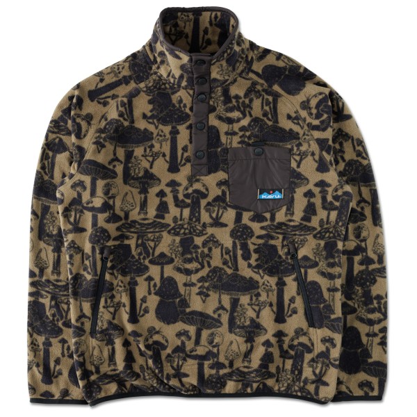 KAVU - Teannaway - Fleecepullover Gr M braun von KAVU