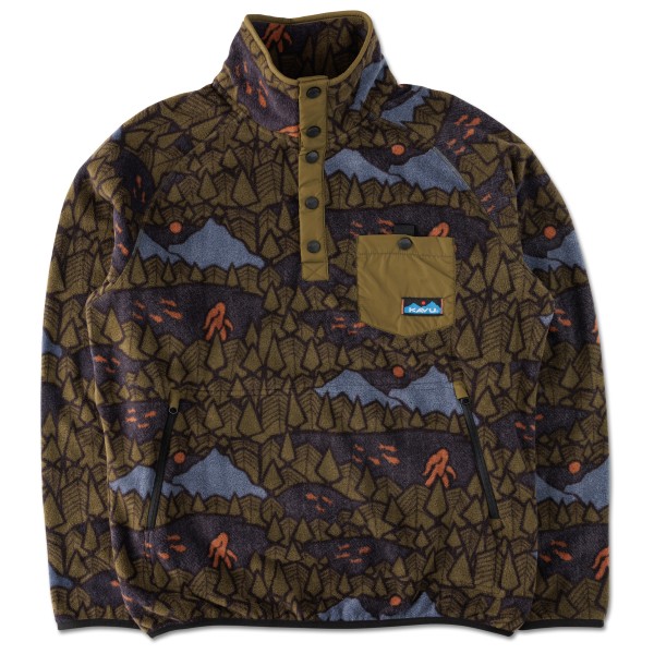 KAVU - Teannaway - Fleecepullover Gr M braun KAVU - Teannaway - Fleecepullover Gr M braun von KAVU