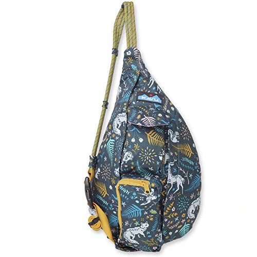 KAVU Unisex Mini-Umhängetasche, mit Seil, 1 Stück, Fairy Trail, Einheitsgröße, Mini-Seiltasche von KAVU