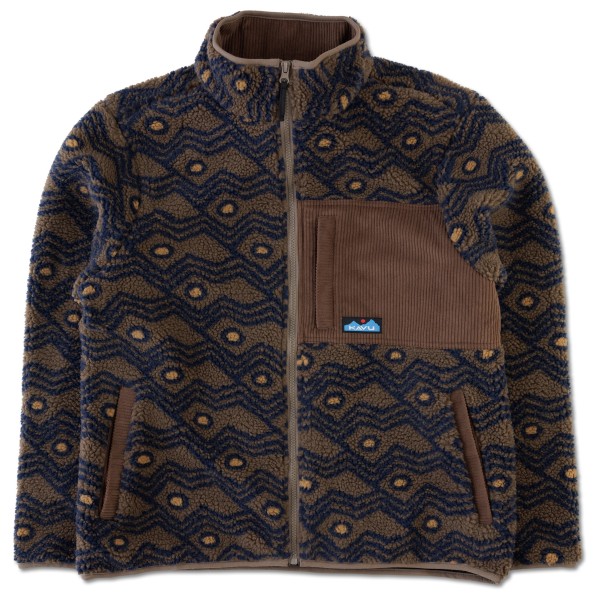 KAVU - Wayside - Fleecejacke Gr XL schwarz von KAVU