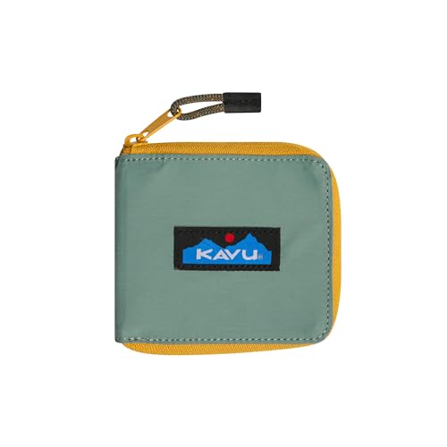 KAVU White Water Bifold Zip Wallet, Yosemite, Einheitsgröße von KAVU