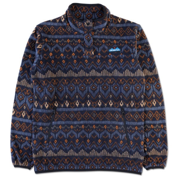 KAVU - Women's Cavanaugh - Fleecepullover Gr XS blau von KAVU