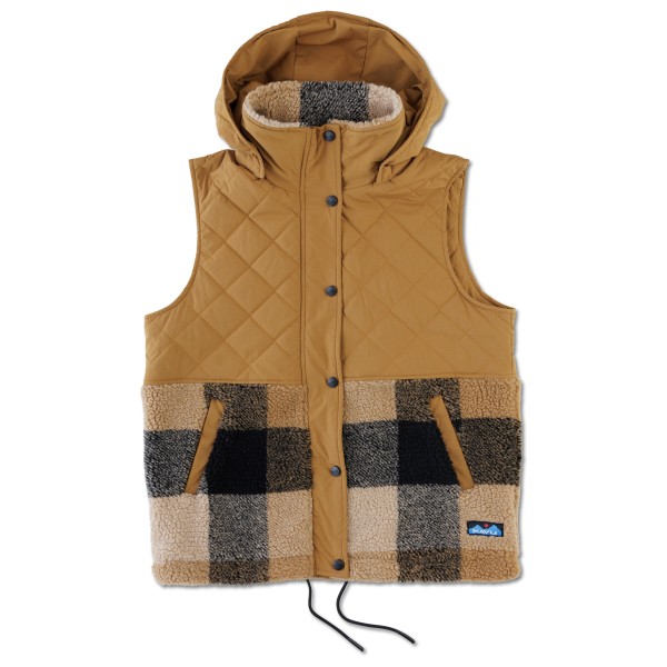 KAVU - Women's Luna Peak - Kunstfaserweste Gr S braun von KAVU