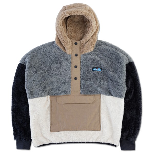 KAVU - Women's Moon Ridge - Fleecepullover Gr M grau von KAVU