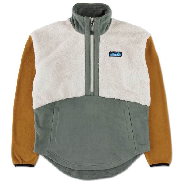 KAVU - Women's Timber Lane - Fleecepullover Gr XS grau von KAVU