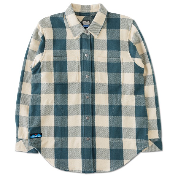 KAVU - Women's Wren - Hemd Gr L grau von KAVU