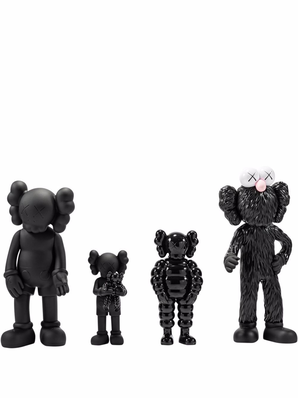 KAWS Companion Family Figuren-Set - Schwarz von KAWS