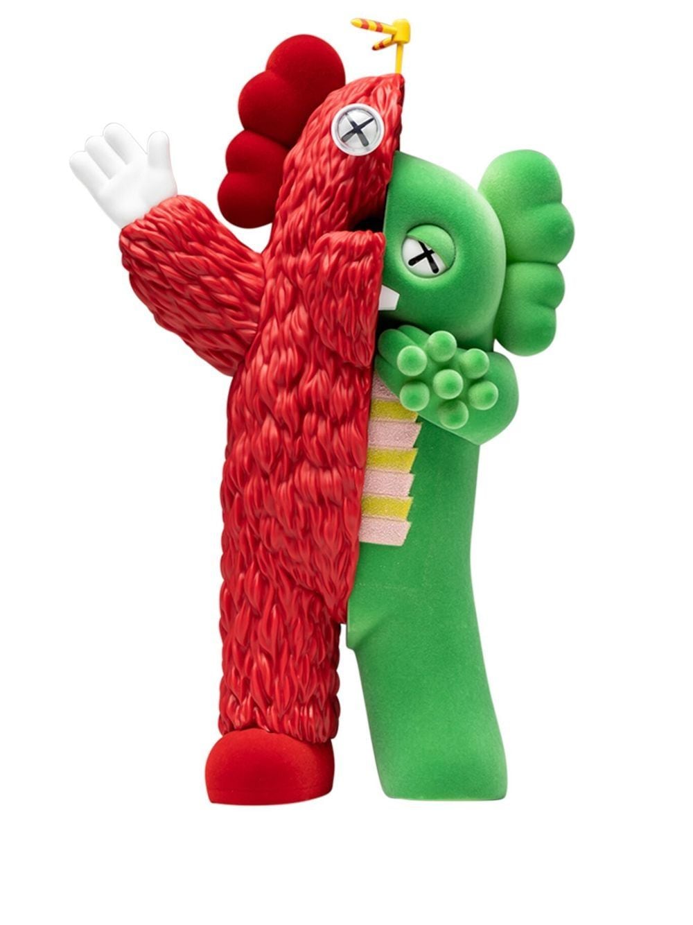 KAWS Kachamukku Figur aus Vinyl - Rot von KAWS