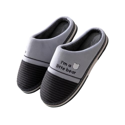 KAZONS Hausschuhe Winter 48-49 50-51 Baumwolle Hausschuhe Für Männer Extra Große Winter rutschfeste Warme Hausschuhe-B-50/51 Eu KAZONS Hausschuhe Winter 48-49 50-51 Baumwolle Hausschuhe Für Männer Extra Große Winter rutschfeste Warme Hausschuhe-B-50/51 Eu von KAZONS