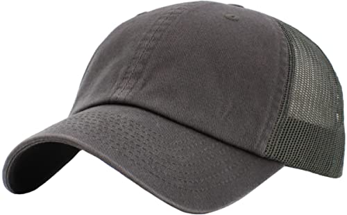 Original Classic Trucker Low Profile Hut Männer Frauen Baseball Cap Dad Hat Einstellbare Unkonstruierte Plain Cap von KBETHOS