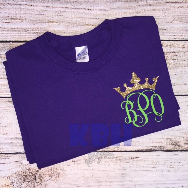 Ausverkauf Für Erwachsene Oder Kind Karneval Monogramm Shirt von KBHgifts