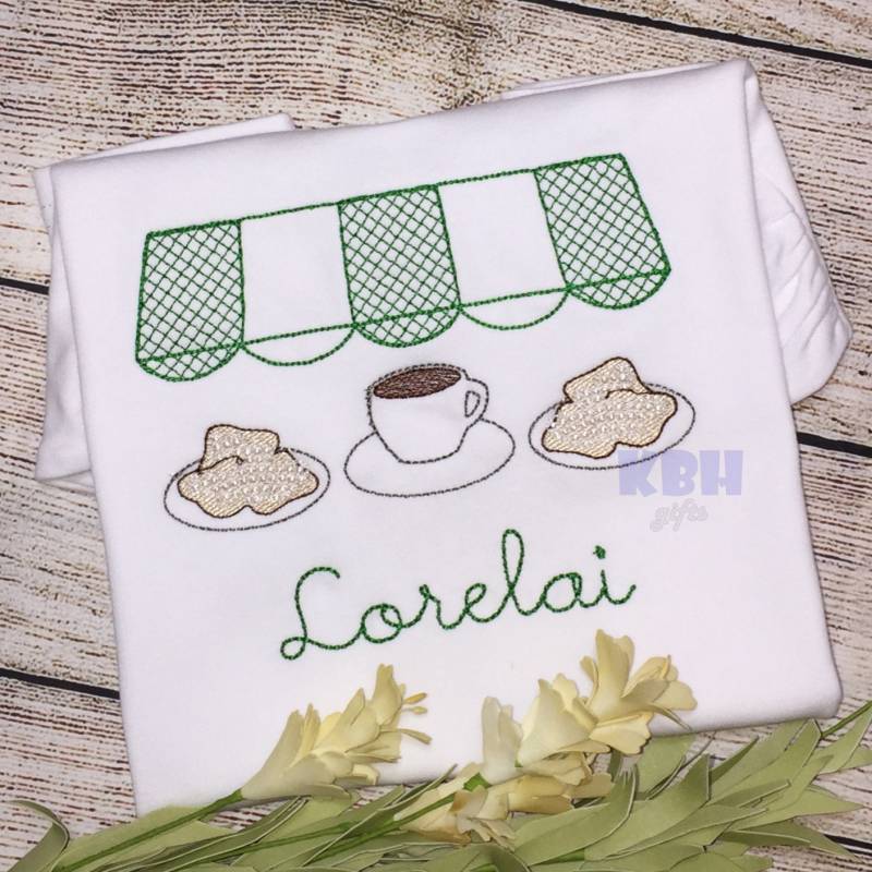 Besticktes Beignet Vintage New Orleans Shirt von KBHgifts