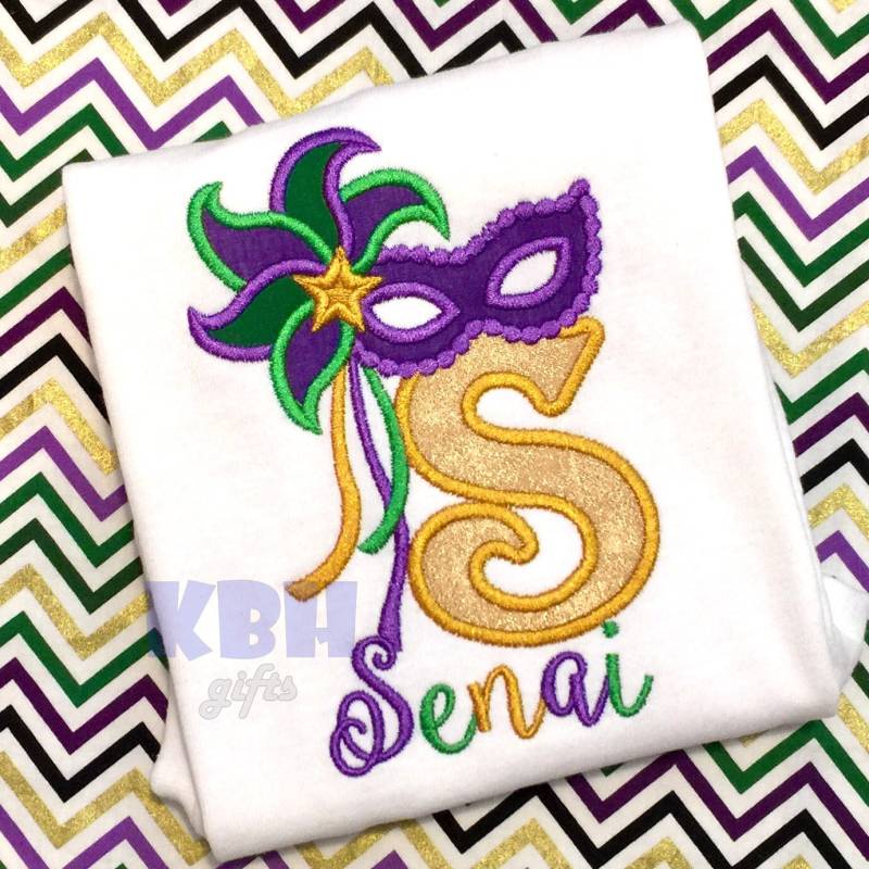 Besticktes Karneval Shirt von KBHgifts