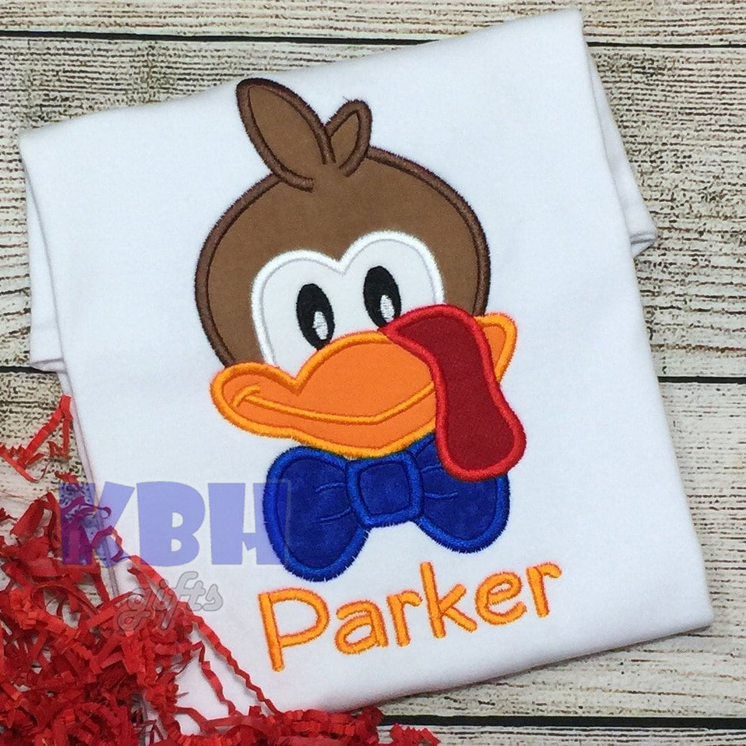 Türkei Thanksgiving Shirt Bestickt von KBHgifts