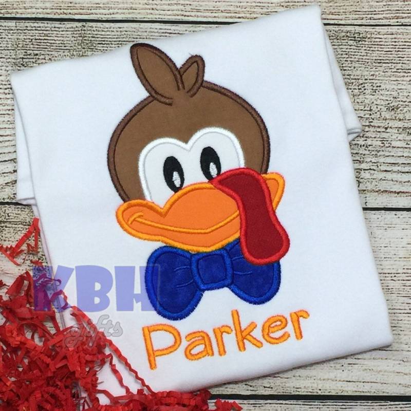 Türkei Thanksgiving Shirt Bestickt von KBHgifts