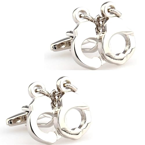 10 Stile Manschettenknöpfe Herren Manschettenknöpfe 1 Paar Hochzeit Tanzparty Business(Color8) von KBLDOPN