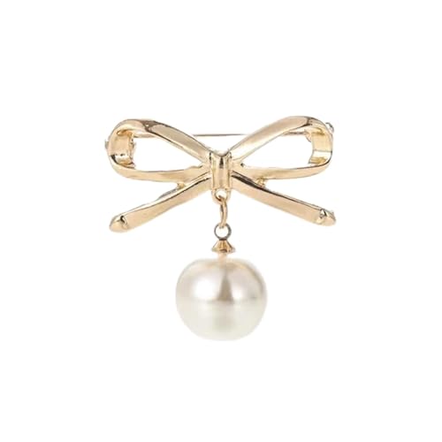 3 stücke Multifunktions Perle Geometrische Strass Brosche Schnalle Pin Wasit Tighting Pins Bowknot Strickjacke Clip Schmuck Zubehör(Color 02) von KBLDOPN