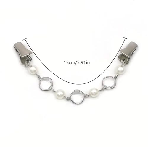 3 stücke Retro Strickjacke Clip Befestigungen for Kleidung Wäscheklammern Schal Brosche Splitter Pin Schnalle Halter Frauen Kleid Schmuck(Color 12) von KBLDOPN