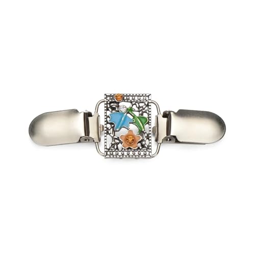 3 stücke Retro Strickjacke Clip Befestigungen for Kleidung Wäscheklammern Schal Brosche Splitter Pin Schnalle Halter Frauen Kleid Schmuck(Color 6) von KBLDOPN