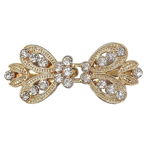 3 stücke Retro Strickjacke Clip Befestigungen for Kleidung Wäscheklammern Schal Brosche Splitter Pin Schnalle Halter Frauen Kleid Schmuck(Color 9) von KBLDOPN