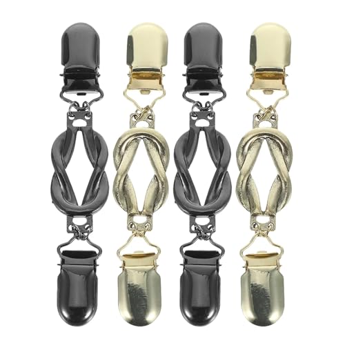 4 Pcs Vintage Schal Clip Kragen Pin Kleid Pullover Clips for Frauen Legierung Cinch Fräulein Verschlüsse 4 Pcs Vintage Schal Clip Kragen Pin Kleid Pullover Clips for Frauen Legierung Cinch Fräulein Verschlüsse von KBLDOPN