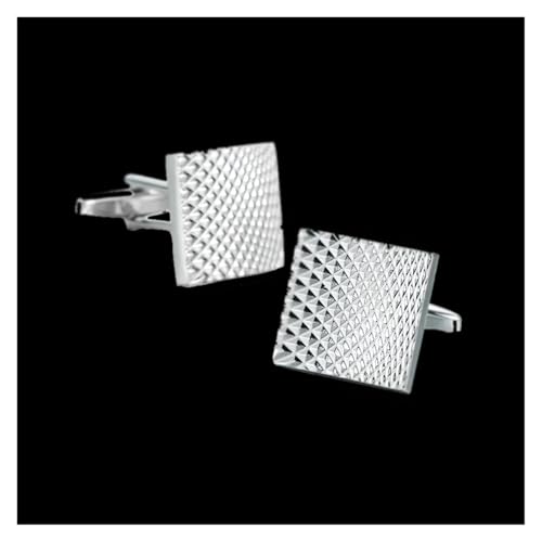Hemd Manschettenknöpfe Männer Stahl Gravur Manschette Links for Hochzeit Party Einfache Hülse Hochzeit Tanzparty Business(Color31) von KBLDOPN