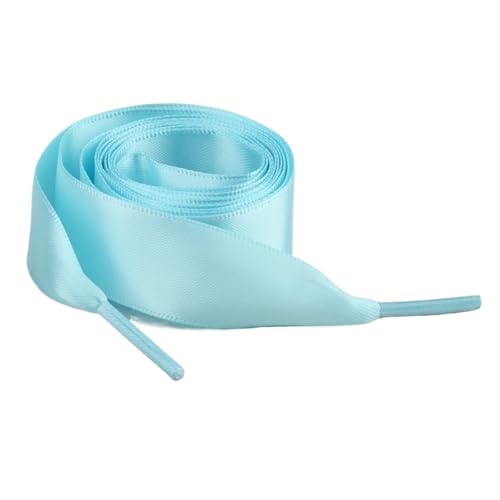 KBLDOPN 1 Paar 2CM Breite Flachband Schnürsenkel Gummi Sneakers Seide Satin Schnürsenkel Boot Damen Schöne Schnürsenkel for 100/120/150Cm Für Sportschuhe Turnschuhe Laufschuhe(Light Blue01,120cm) KBLDOPN 1 Paar 2CM Breite Flachband Schnürsenkel Gummi Sneakers Seide Satin Schnürsenkel Boot Damen Schöne Schnürsenkel for 100/120/150Cm Für Sportschuhe Turnschuhe Laufschuhe(Light Blue01,120cm) von KBLDOPN