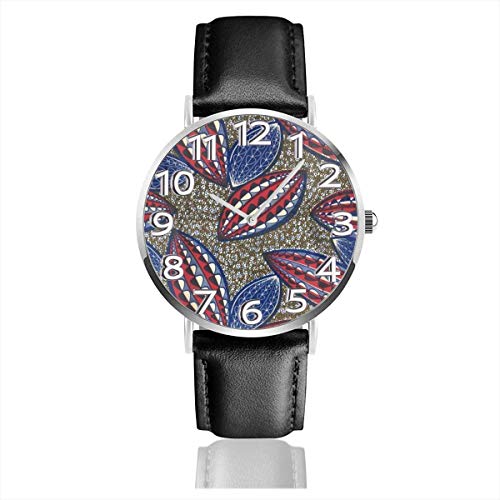 KBLDOPN Strass Armband PU Leder Nieten Punk Einstellbare Goth Manschette Armband for Männer Frauen Für Party/Konzert/Cosplay(BW-Red) von KBLDOPN