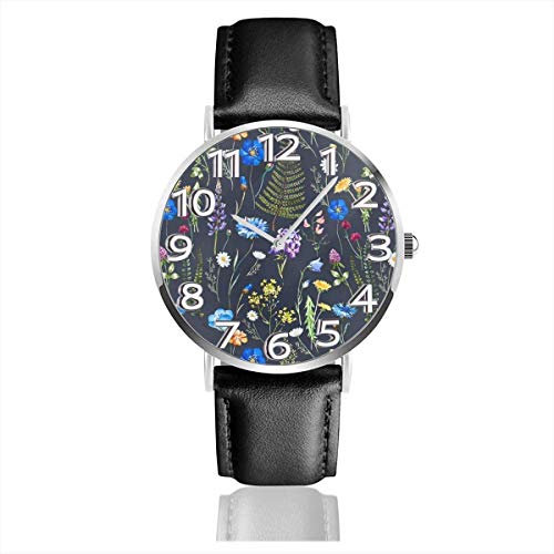 KBLDOPN Strass Armband PU Leder Nieten Punk Einstellbare Goth Manschette Armband for Männer Frauen Für Party/Konzert/Cosplay(SW-Blue) von KBLDOPN