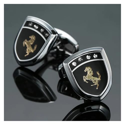 Manschettenknöpfe Schmuck Krone Schmetterling Kristall Herren Hochzeit Hemd Abzeichen Pin Hochzeit Tanzparty Business(Color14) von KBLDOPN