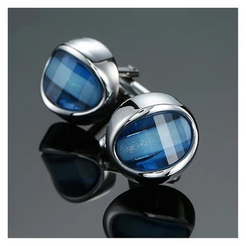 Manschettenknöpfe Schmuck Krone Schmetterling Kristall Herren Hochzeit Hemd Abzeichen Pin Hochzeit Tanzparty Business(Color3) von KBLDOPN