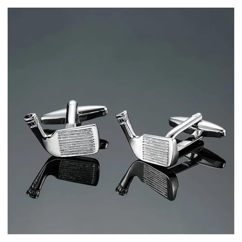 Messing Material Blume Flügel Silber Manschettenknöpfe Herren Hemd Schmuck Hochzeit Tanzparty Business(Color11) von KBLDOPN