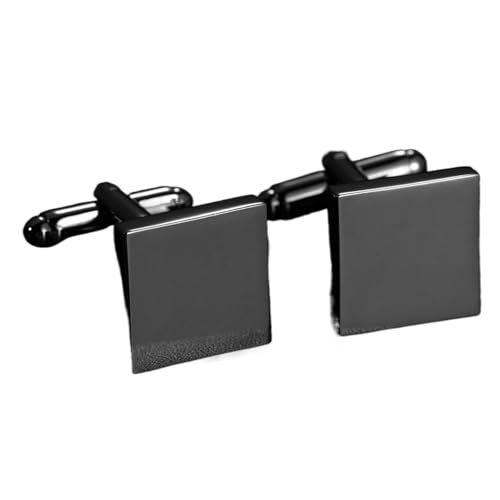 Rechteckige Manschettenknöpfe aus Emaille-Kupfermaterial for Herrenhemden Hochzeit Tanzparty Business(Color 31) von KBLDOPN