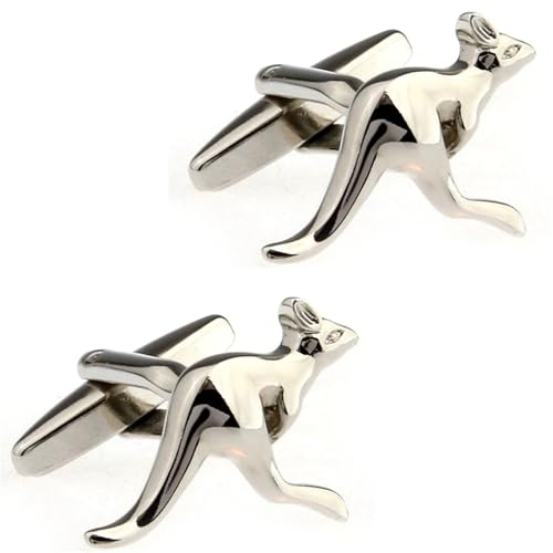 Tier Manschettenknöpfe Herren Manschettenknöpfe for Hemden Hochzeit Tanzparty Business(Color 19) von KBLDOPN