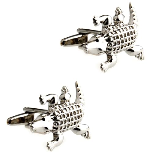 Tier Manschettenknöpfe Herren Manschettenknöpfe for Hemden Hochzeit Tanzparty Business(Color01) von KBLDOPN