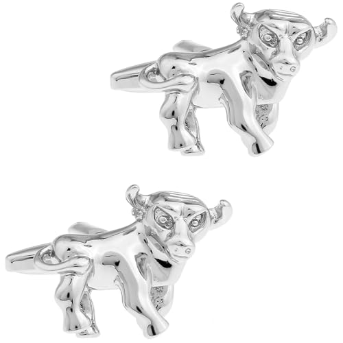 Tier Manschettenknöpfe Herren Manschettenknöpfe for Hemden Hochzeit Tanzparty Business(Color16) von KBLDOPN