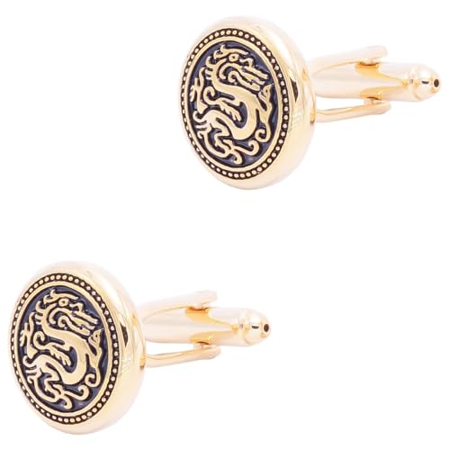 Tier Manschettenknöpfe Herren Manschettenknöpfe for Hemden Hochzeit Tanzparty Business(Color28) von KBLDOPN