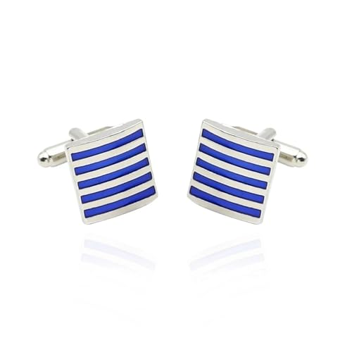 Zarte Schmuck Herren Manschettenknöpfe Emaille Kristall Runde Hochzeit Party Manschettenknopf Hemd Manschettenknöpfe Freunde Hochzeit Tanzparty Business(Color 18) von KBLDOPN