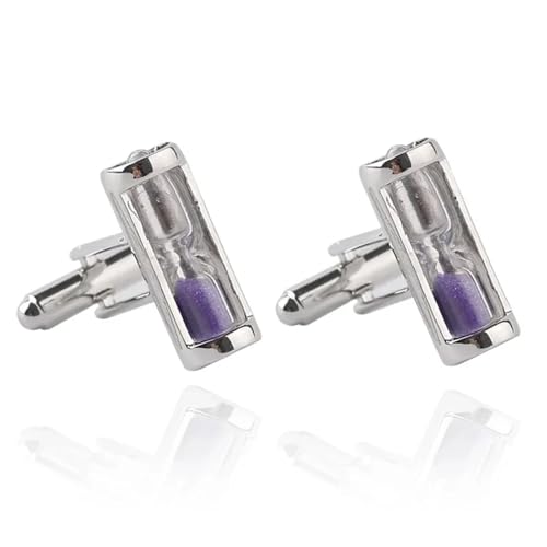 Zarte Schmuck Herren Manschettenknöpfe Emaille Kristall Runde Hochzeit Party Manschettenknopf Hemd Manschettenknöpfe Freunde Hochzeit Tanzparty Business(Color 24) von KBLDOPN