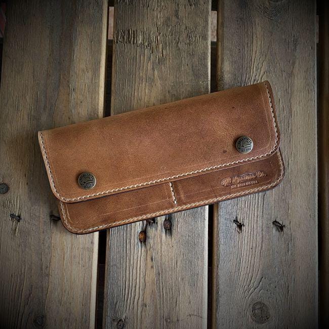 Edle Snap Portemonnaie Edle Snap Portemonnaie von KBLeatherCo