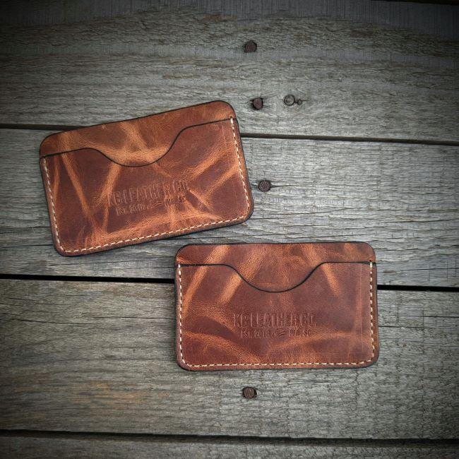 Mini Tote Kartentasche Mini Tote Kartentasche von KBLeatherCo