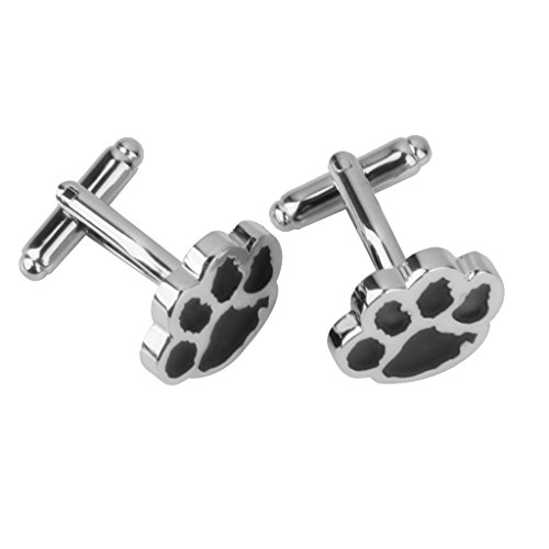 1 Paar Herren Hund Tier Pfote Manschettenknöpfe Hemd Manschettenknöpfe Hochzeitsgeschenk Stil 1 von KBOLAE