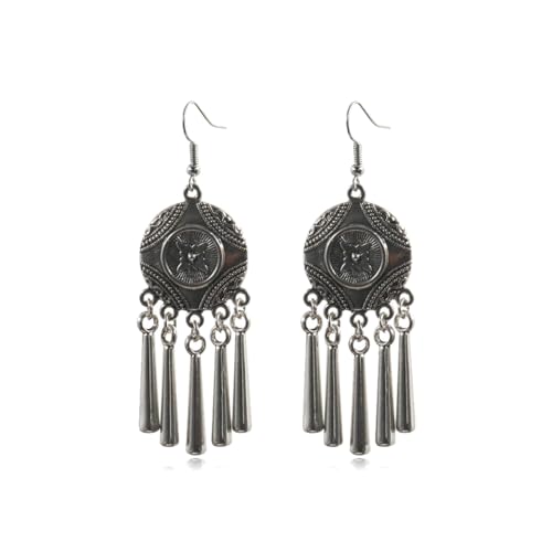 2 Stück Böhmische Ohrringe Kleid Anhänger Frau Ohrringe Schöne Einfache Ohrtropfen Hängende Dekoration Mode Accessoire Stil 3, Style 4, Kunststoff, Siehe Beschreibung von KBOLAE