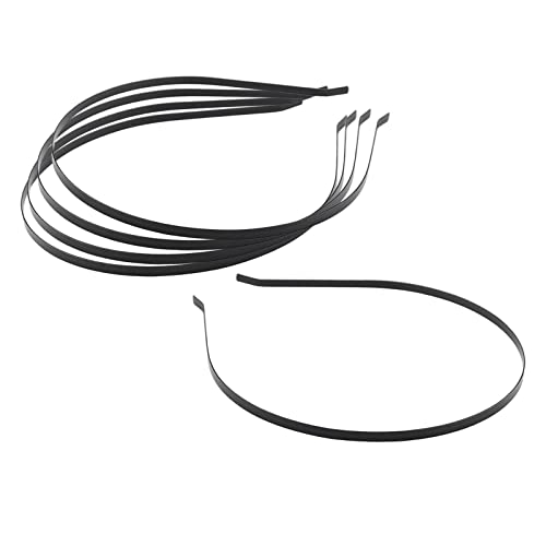 5 Stück 5 mm Edelstahl-Haarbänder Kopfbedeckung Handwerk Damen Mädchen Frauen Schwarz 5 mm 5 Stück 5 Stück 5 mm Edelstahl-Haarbänder Kopfbedeckung Handwerk Damen Mädchen Frauen Schwarz 5 mm 5 Stück von KBOLAE