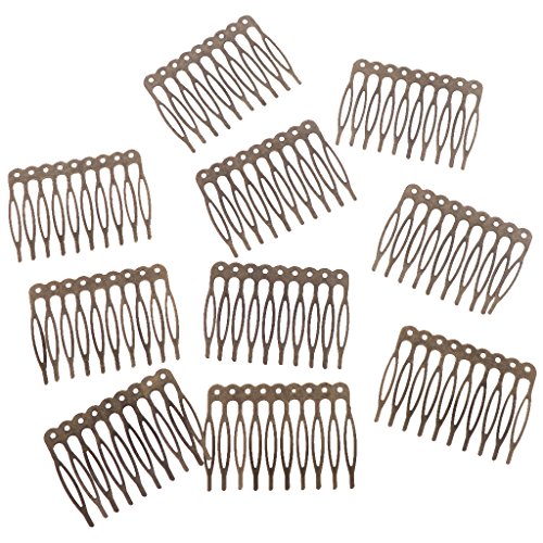 Haarkamm aus Metall, Vintage, blanko, für Brautschmuck, DIY, 5,6 cm, Bronze Haarkamm aus Metall, Vintage, blanko, für Brautschmuck, DIY, 5,6 cm, Bronze von KBOLAE