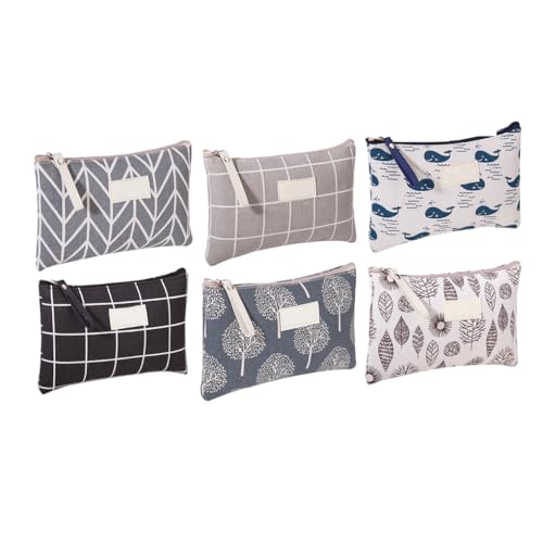 Kosmetiktasche, Make-up-Tasche, große Kapazität, Make-up-Aufbewahrung, Kosmetik-Organizer, Reise-Organizer für Damen, groß, 6 Stück Kosmetiktasche, Make-up-Tasche, große Kapazität, Make-up-Aufbewahrung, Kosmetik-Organizer, Reise-Organizer für Damen, groß, 6 Stück von KBOLAE