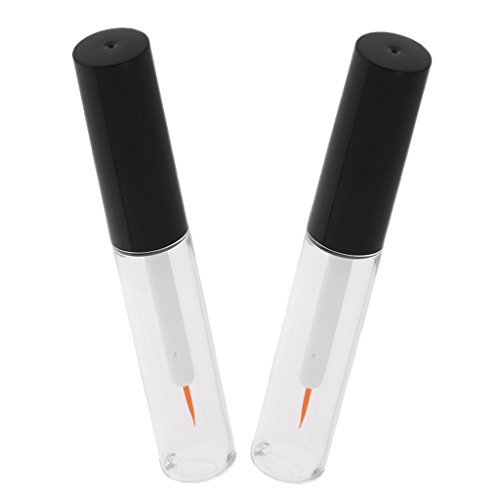 Leere Make-up-Wimperntusche, Wimperntusche, Eyeliner, Fläschchen, transparent, 2 Stück von KBOLAE