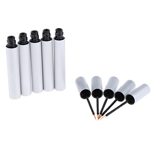Leerer Eyeliner-Stift für Make-up, flüssiger Eyeliner, Kosmetikbehälter, 5 Stück Leerer Eyeliner-Stift für Make-up, flüssiger Eyeliner, Kosmetikbehälter, 5 Stück von KBOLAE