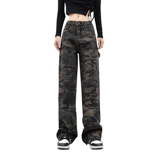 KBOPLEMQ Cargohose Damen Jogginghose Stretch High Waist Hosen mit Taschen Y2k Jogger Track Pants Camouflage Trainingshose Arbeitshose Freizeithose Jogginghose Sporthose Armee Militär Wanderhose KBOPLEMQ Cargohose Damen Jogginghose Stretch High Waist Hosen mit Taschen Y2k Jogger Track Pants Camouflage Trainingshose Arbeitshose Freizeithose Jogginghose Sporthose Armee Militär Wanderhose von KBOPLEMQ